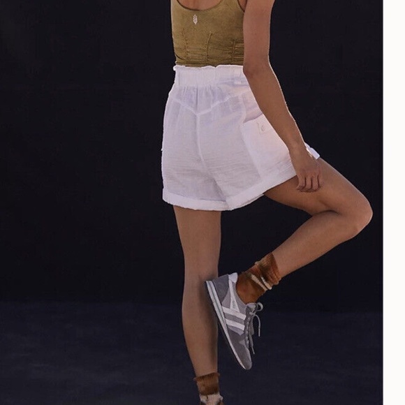 FP Movement by Free People White High Waist Shorts - Picture 2 of 7